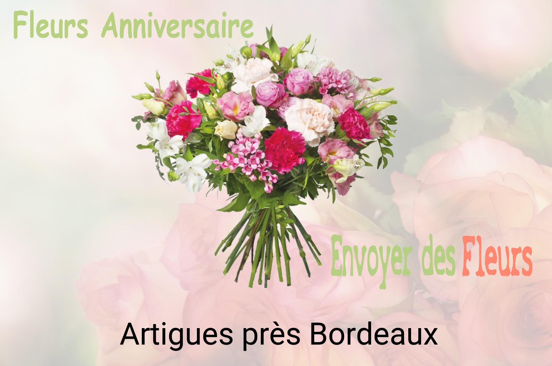 Bouquet de fleurs d’anniversaire livré à Artigues-près-Bordeaux